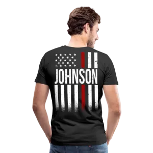 Johnson Firefighter Men's Premium T-Shirt