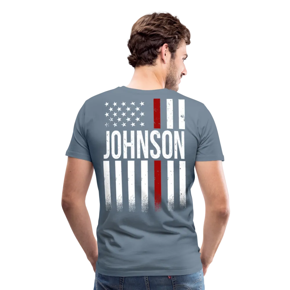 Johnson Firefighter Men's Premium T-Shirt