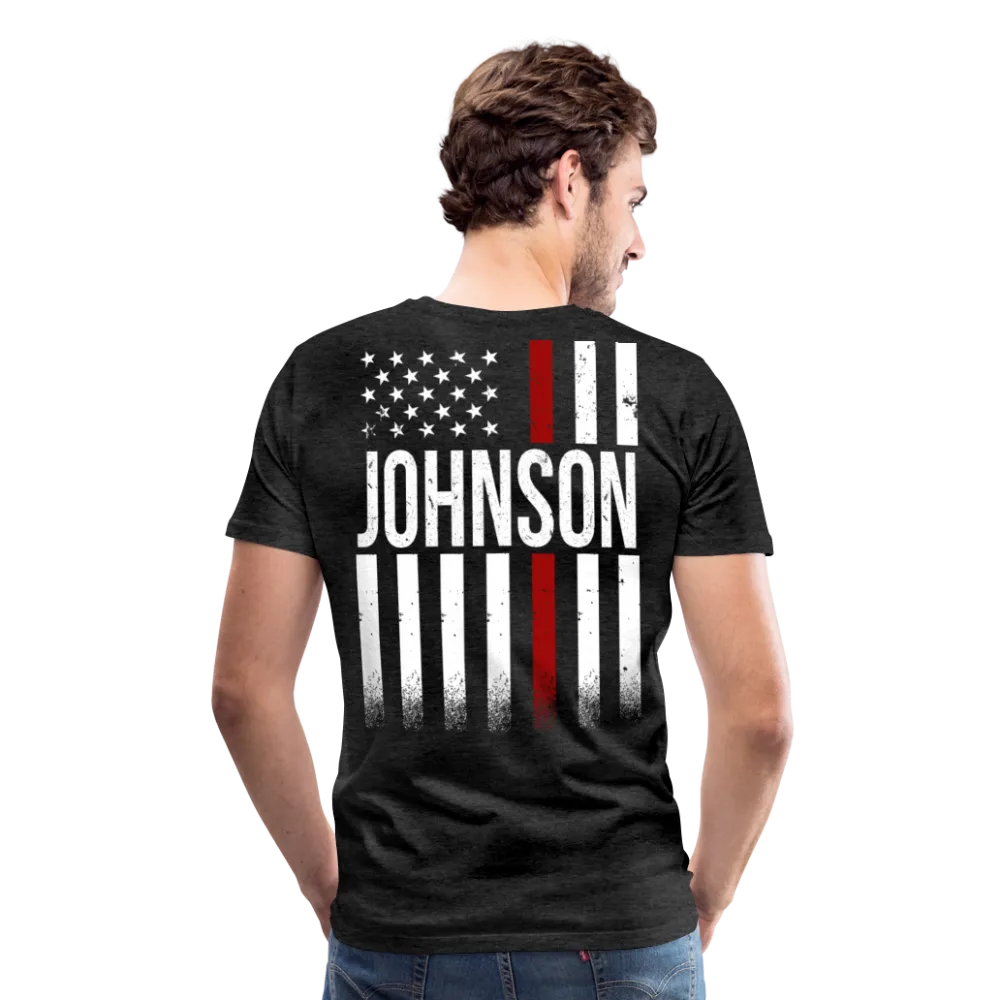 Johnson Firefighter Men's Premium T-Shirt