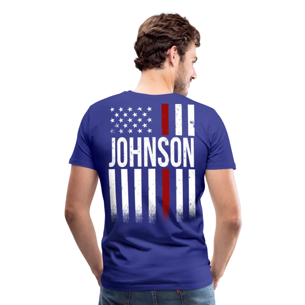 Johnson Firefighter Men's Premium T-Shirt