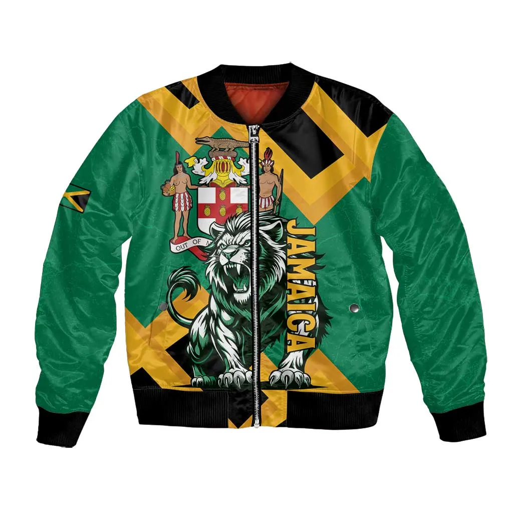 Jumieka Bomber Jacket Lion With Coat Of Arms LT15