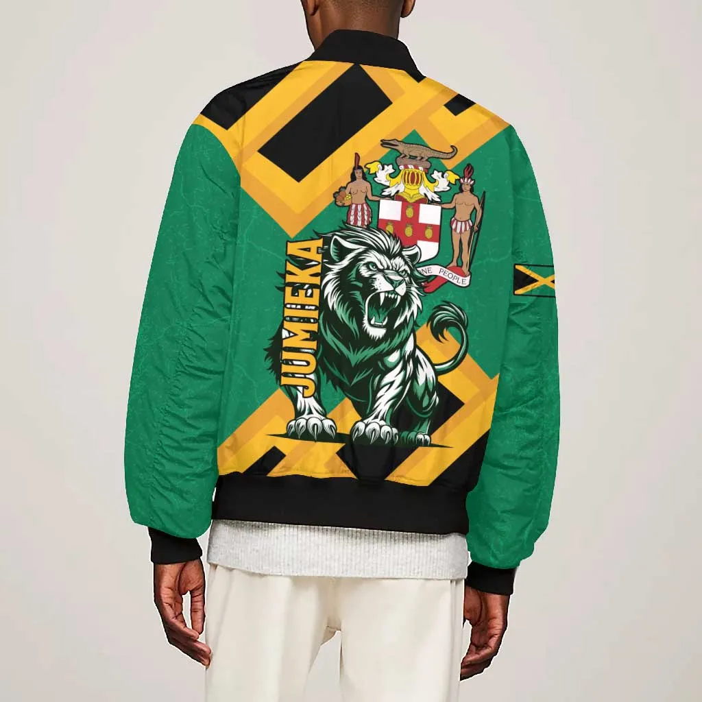 Jumieka Bomber Jacket Lion With Coat Of Arms LT15
