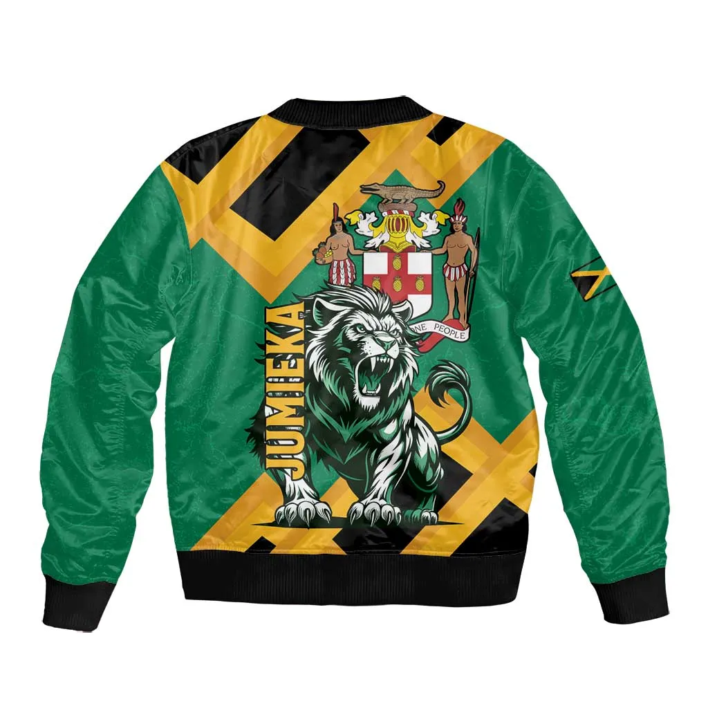 Jumieka Bomber Jacket Lion With Coat Of Arms LT15
