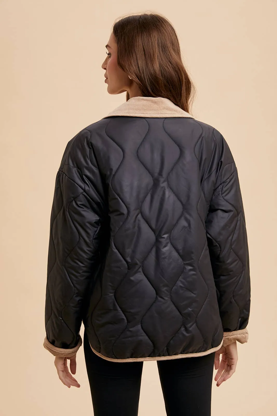June Reversible Quilted Jacket
