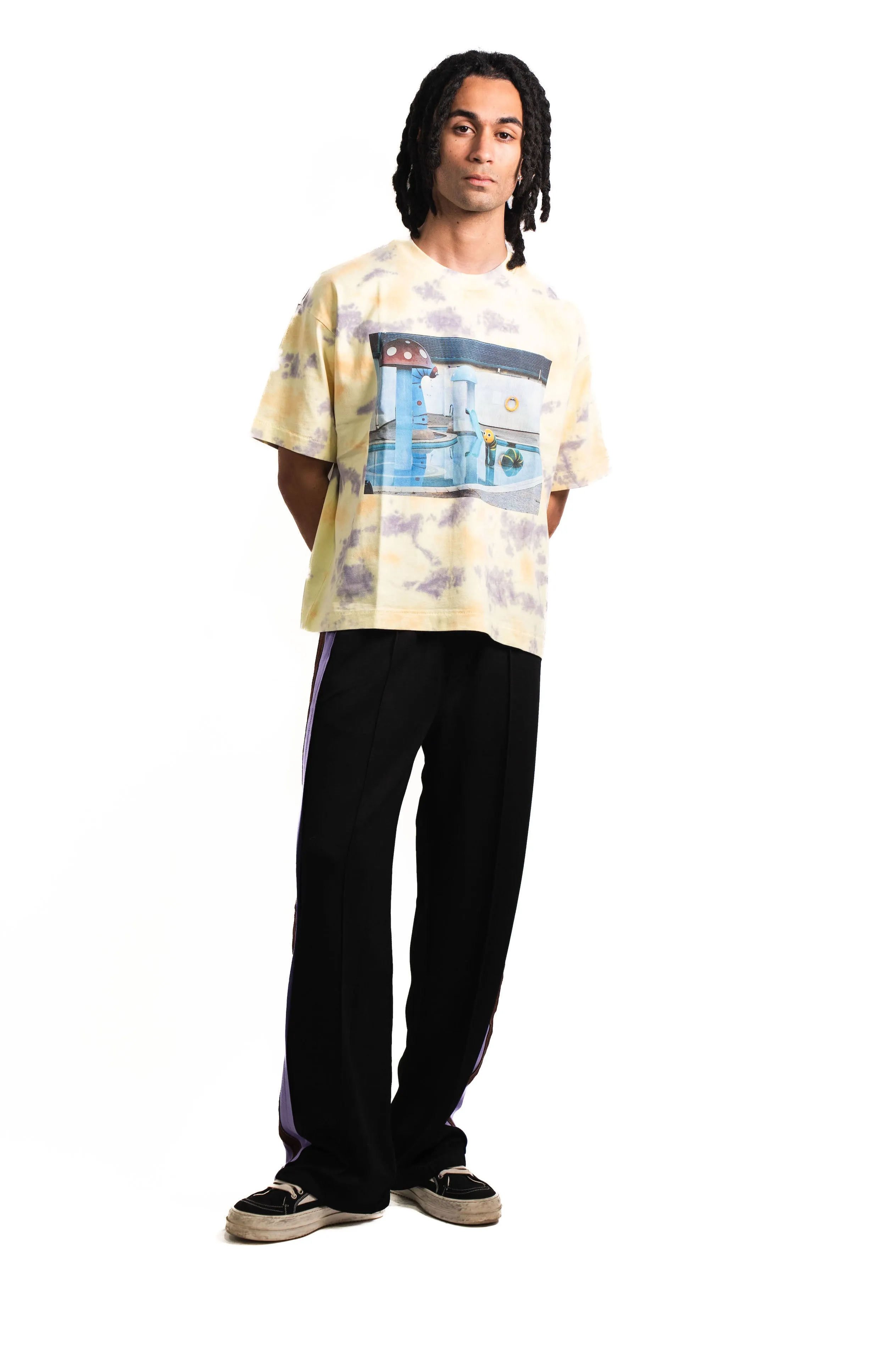 Jungles Jungles Fabricated Dreams Reversible Tee Tye Dye