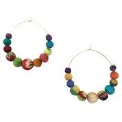 Kantha Graduated Hoops