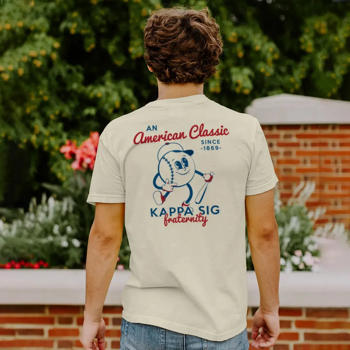 Kappa Sig American Classic Short Sleeve Tee