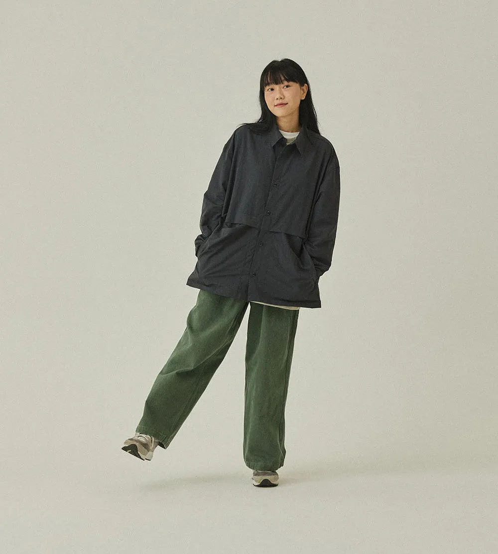 Kappy Design - Snap Shirt Jacket - Charcoal