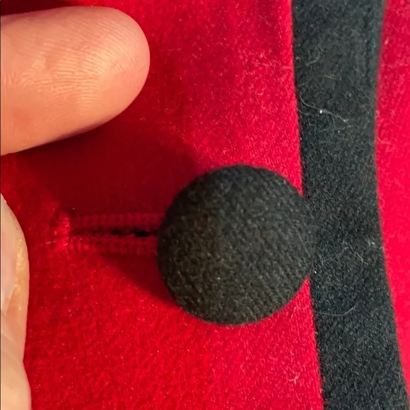 Kate Hill 20w red black accents jacket worn once