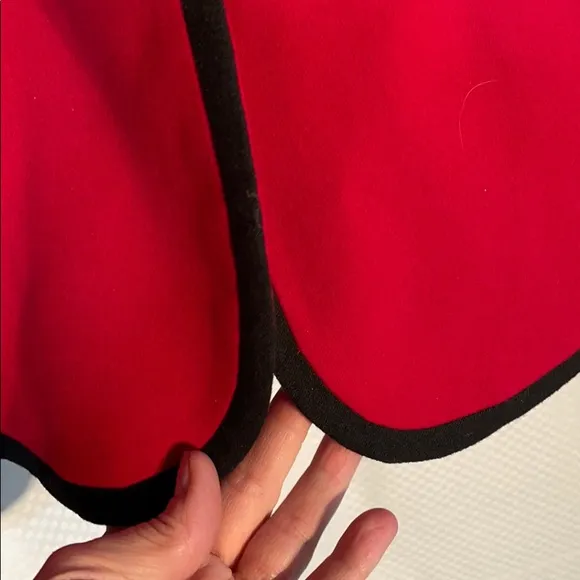 Kate Hill 20w red black accents jacket worn once