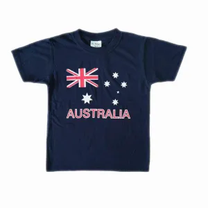 Kids T-Shirt Australian Flag 8
