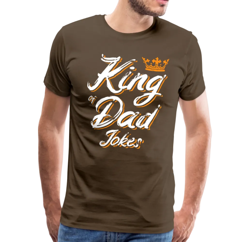 King of the Dad Jokes Men's Premium T-Shirt (CK1663)