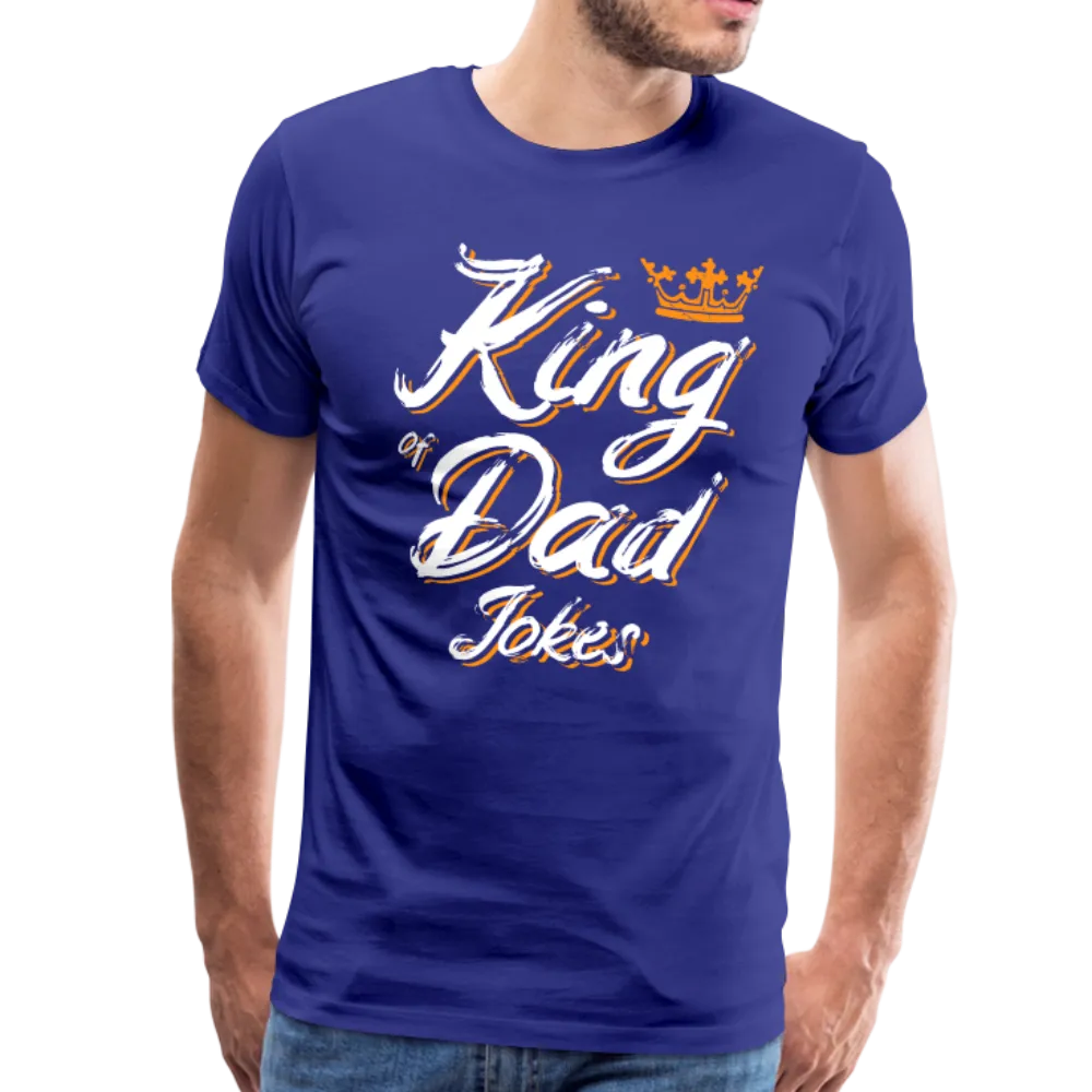 King of the Dad Jokes Men's Premium T-Shirt (CK1663)