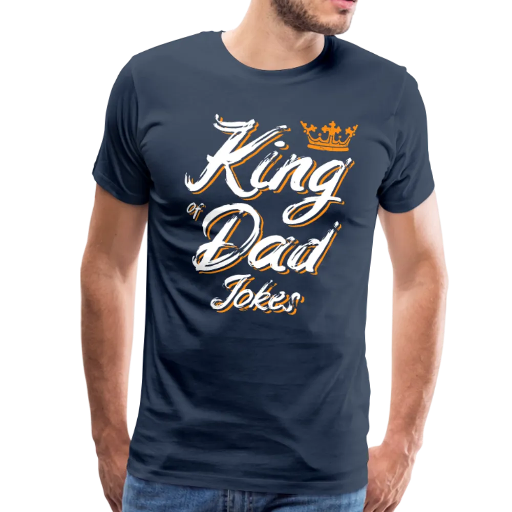 King of the Dad Jokes Men's Premium T-Shirt (CK1663)
