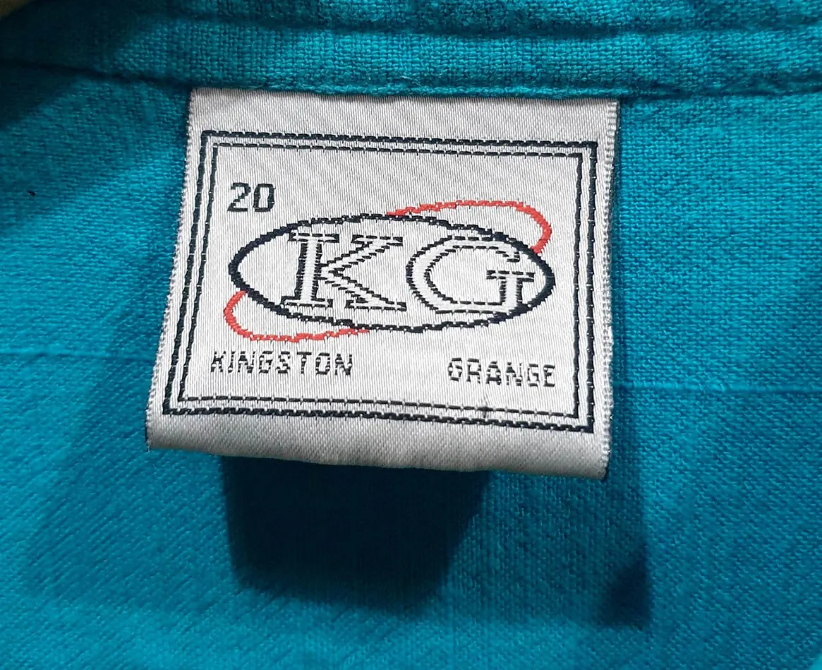 Kingston Grange vintage blue top size 20