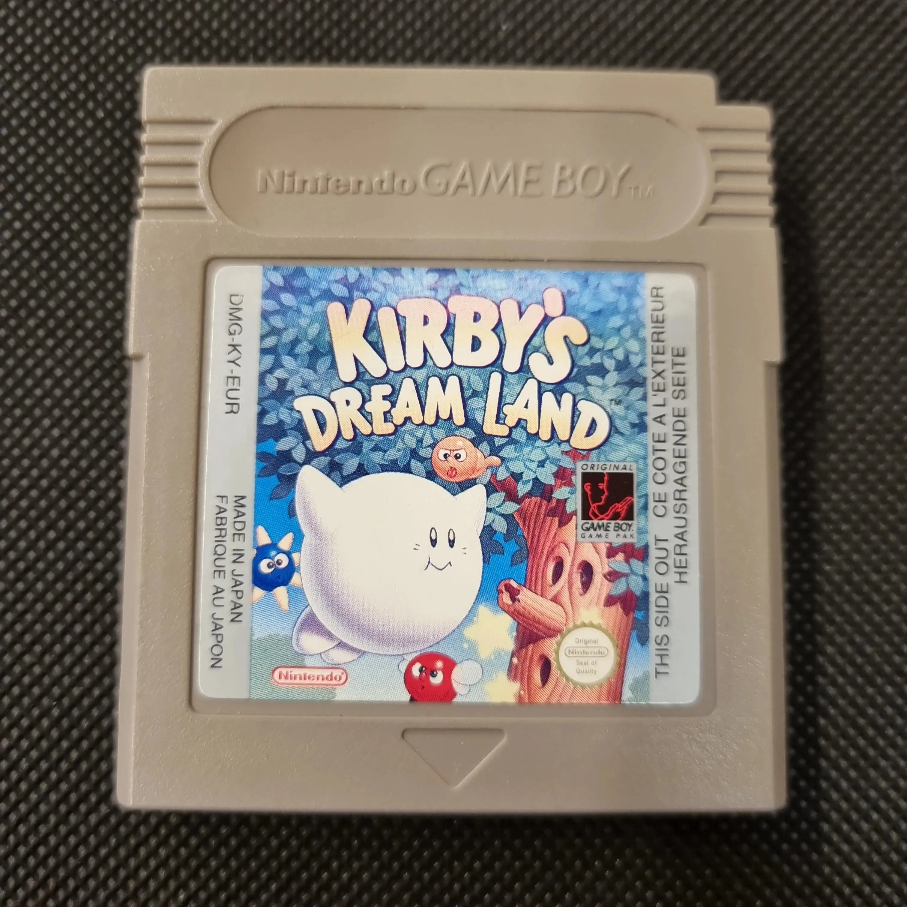 Kirby's Dream Land (Solbleget label)