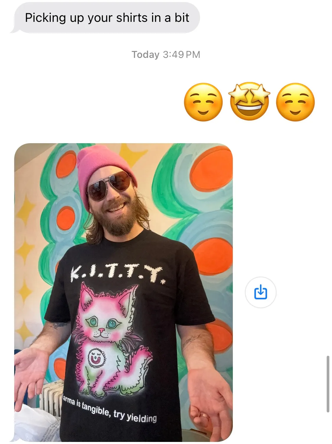 K.I.T.T.Y. Karma Tee (READY TO SHIP)