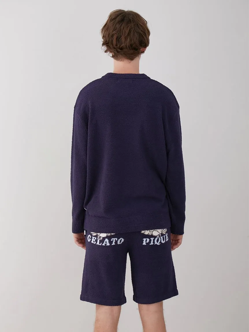 KOUSUKE SHIMIZU Men's Air Moco Pullover Sweater
