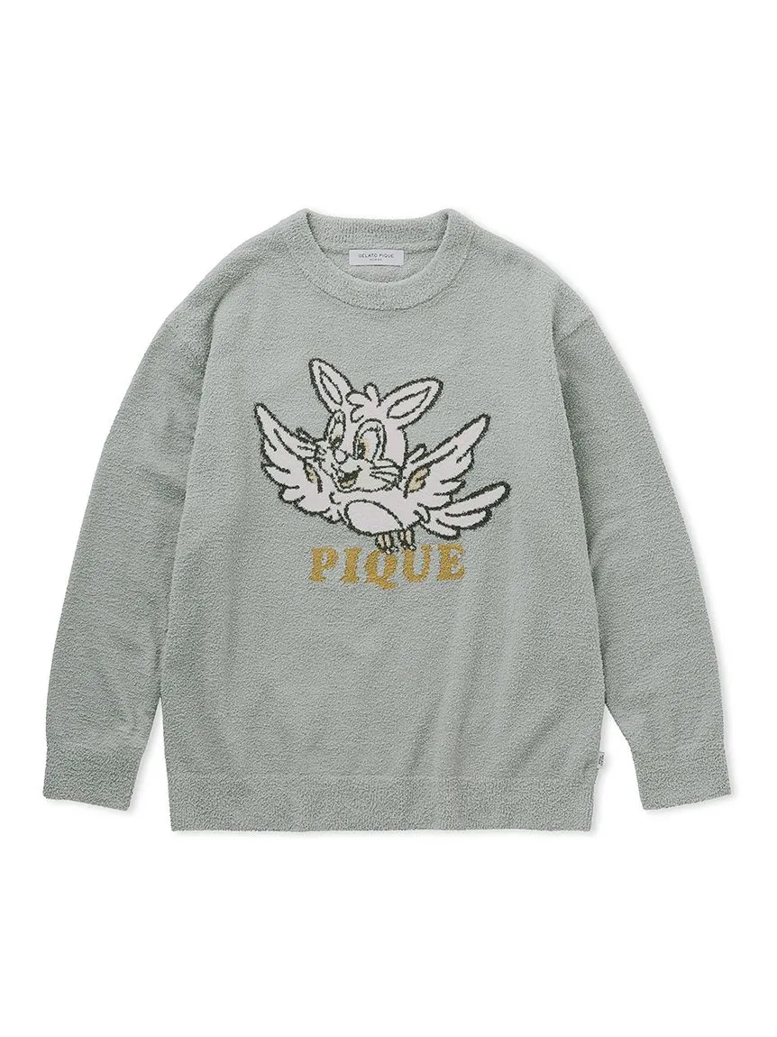 KOUSUKE SHIMIZU Men's Air Moco Pullover Sweater
