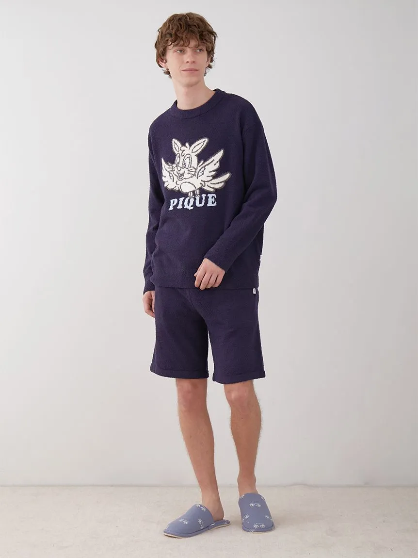 KOUSUKE SHIMIZU Men's Air Moco Pullover Sweater
