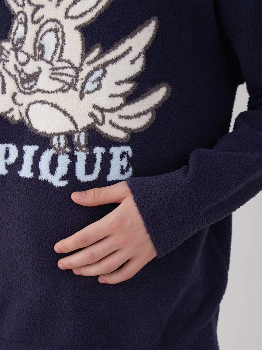 KOUSUKE SHIMIZU Men's Air Moco Pullover Sweater