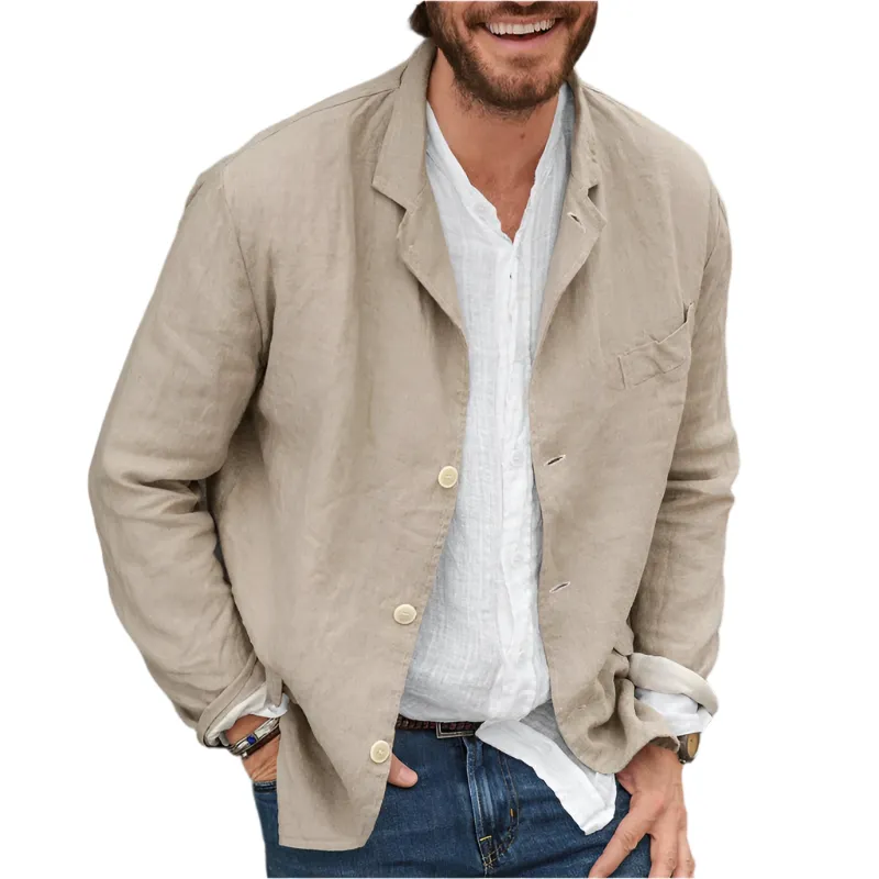 Krael – Classic Men’s Linen Shirt