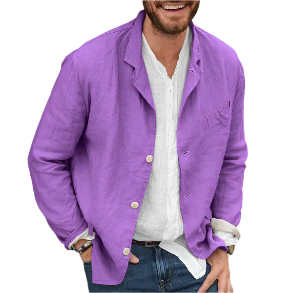 Krael – Classic Men’s Linen Shirt