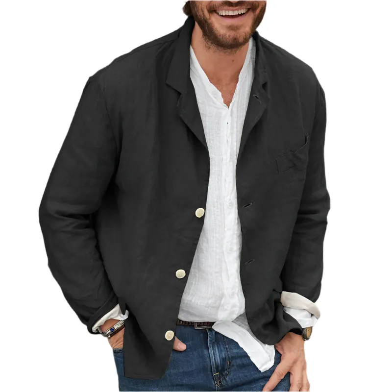 Krael – Classic Men’s Linen Shirt