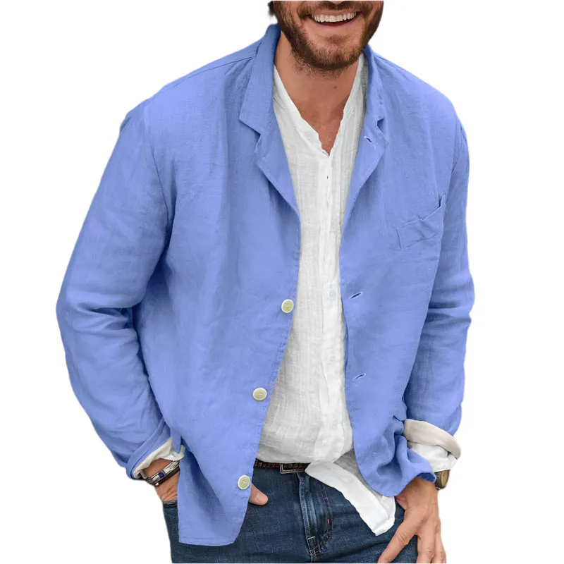 Krael – Classic Men’s Linen Shirt