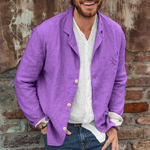 Krael – Classic Men’s Linen Shirt