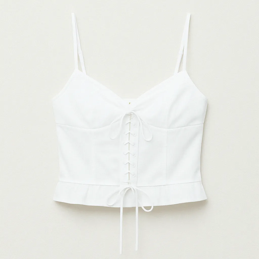 Lace Me Up Corset Top