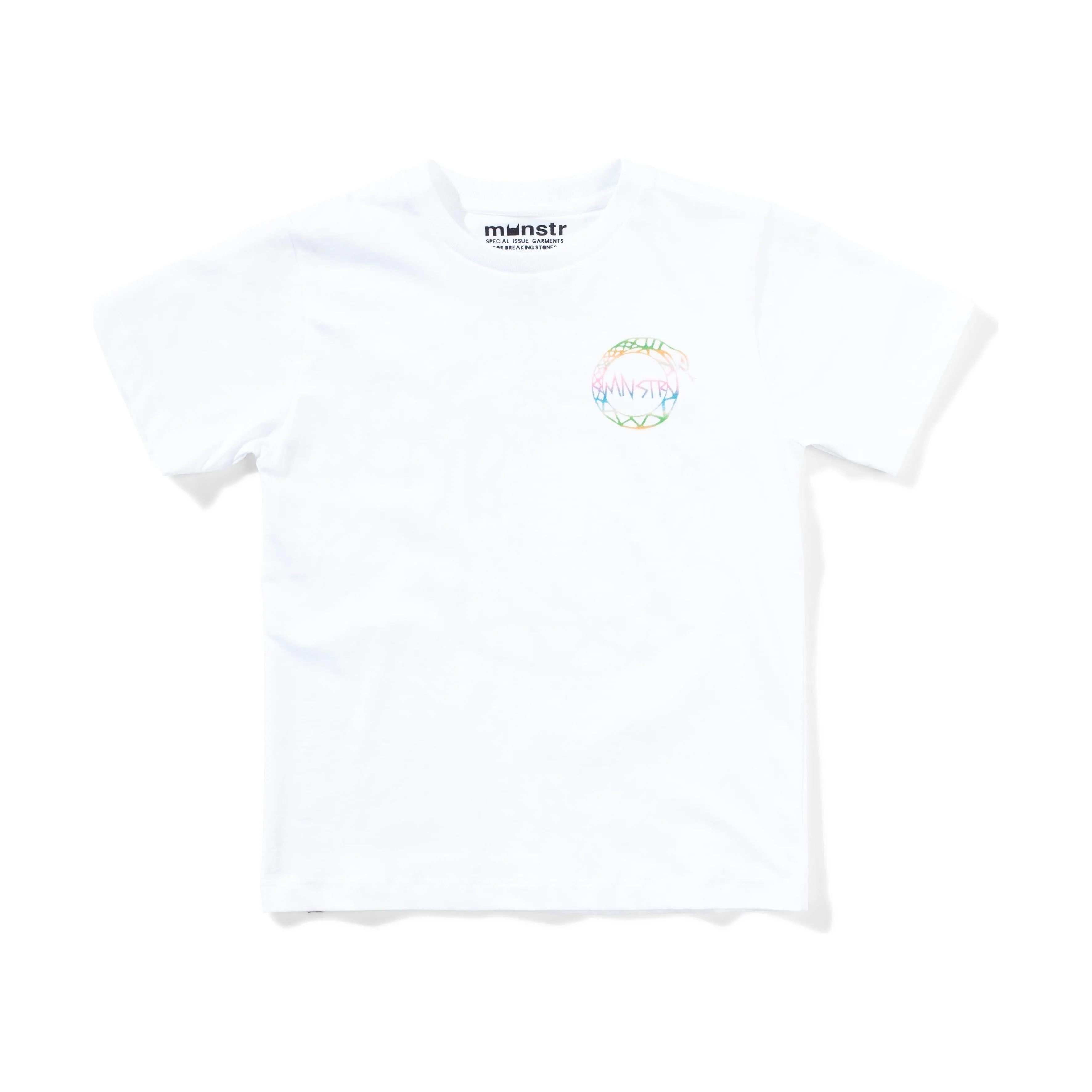 Ladder Ss Tee - White