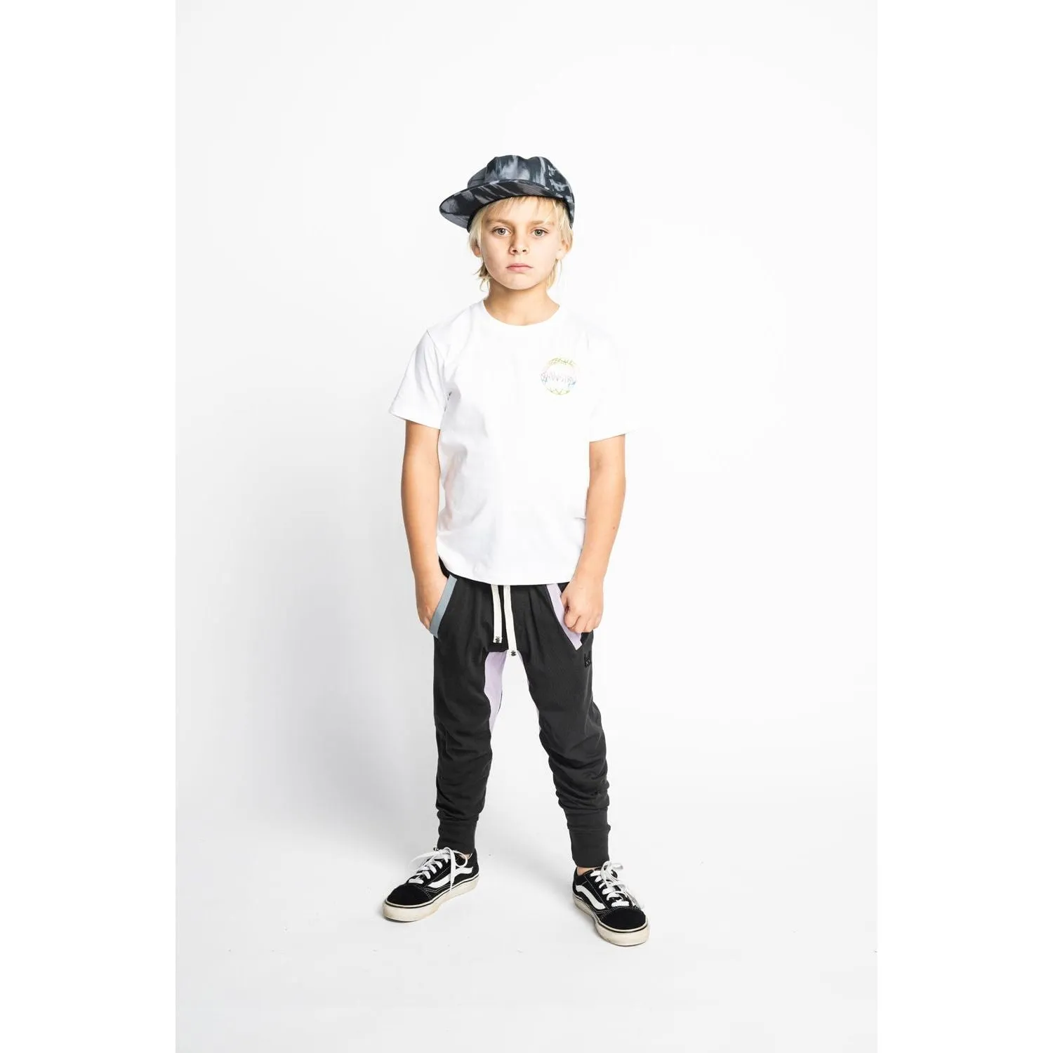 Ladder Ss Tee - White
