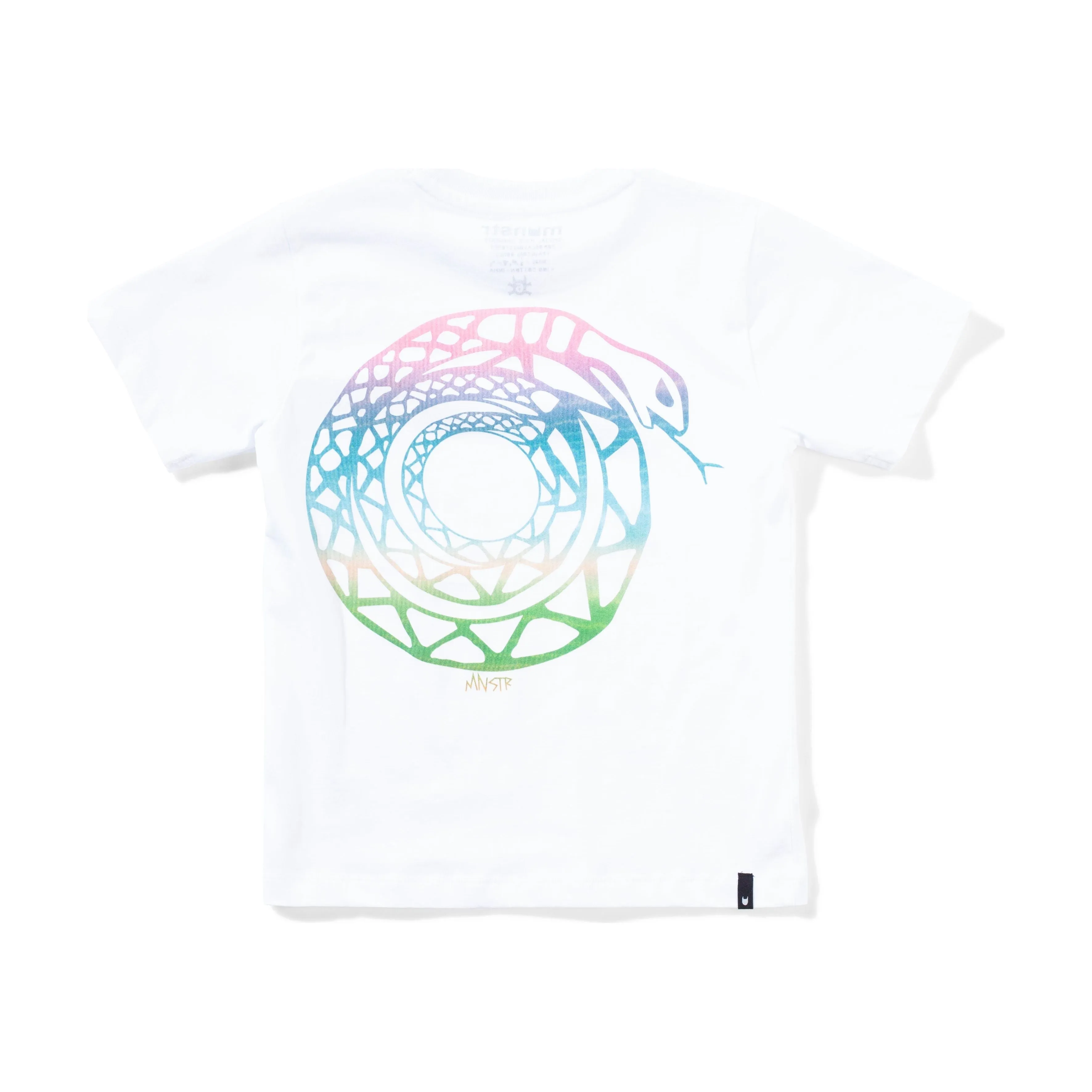 Ladder Ss Tee - White