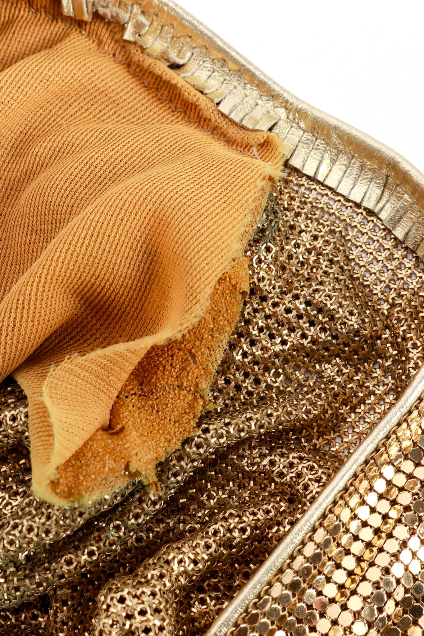 Lattice Shoulder Metal Mesh Top