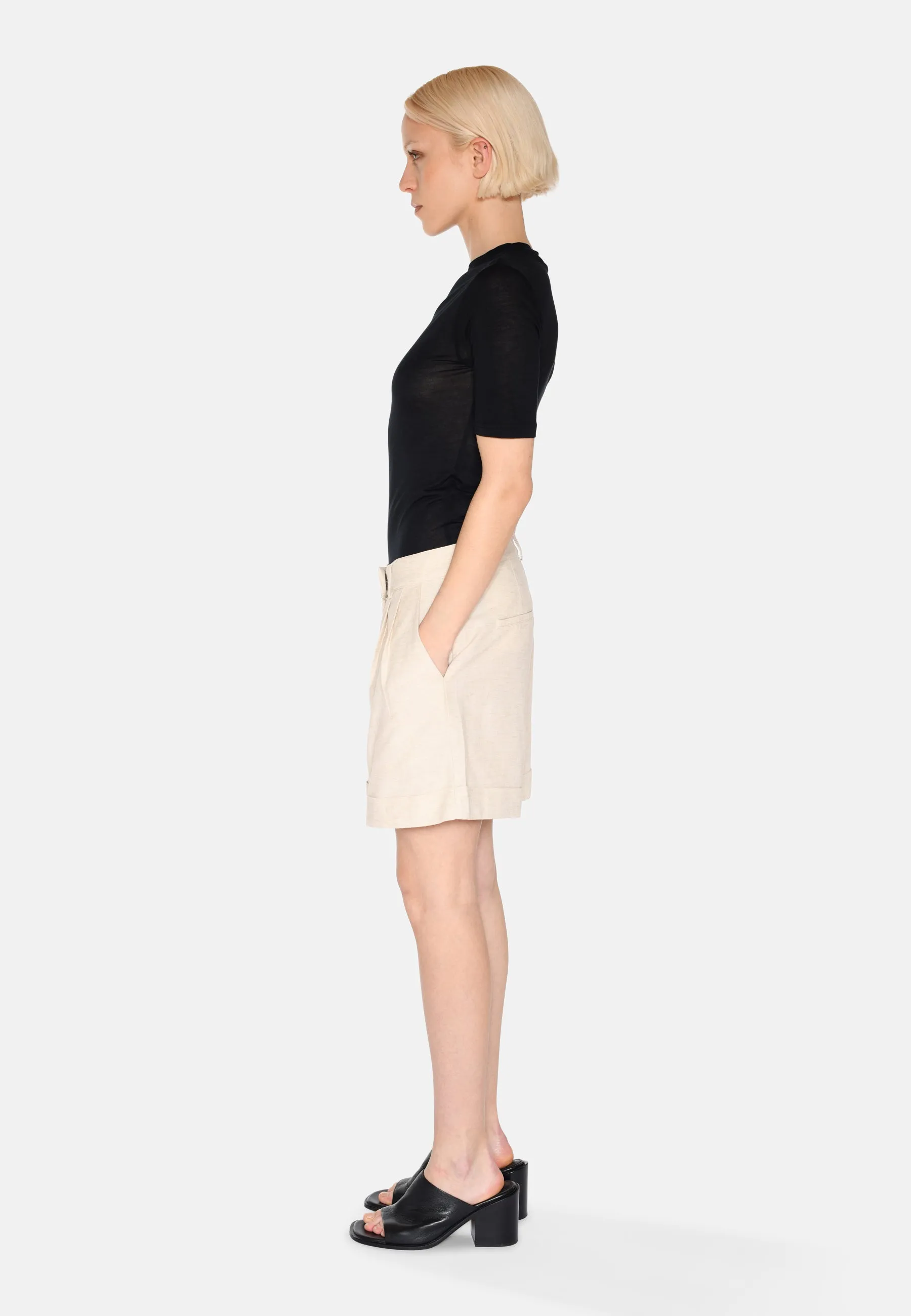 Leia short sleeved t-shirt 4158 - Black Ink