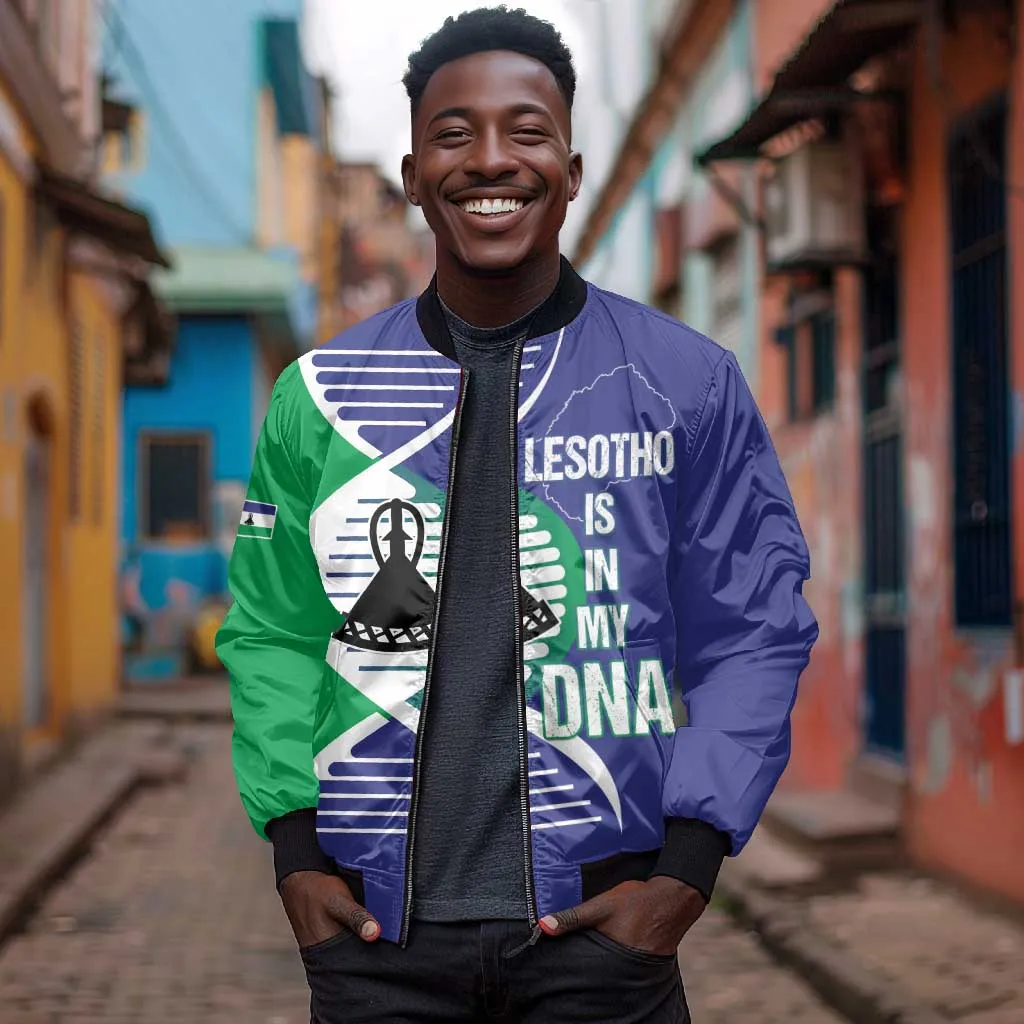 Lesotho Is In My DNA Bomber Jacket LT15
