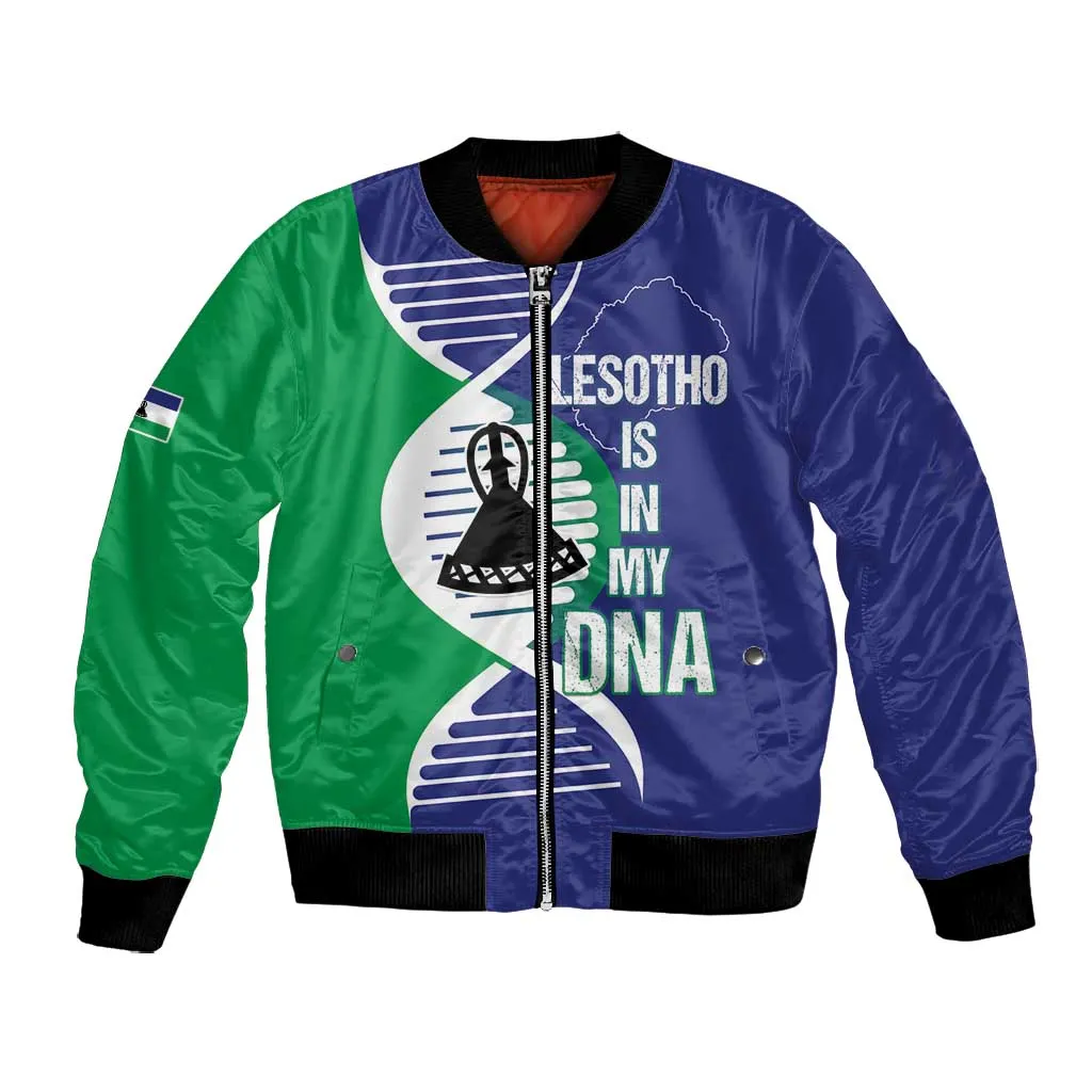Lesotho Is In My DNA Bomber Jacket LT15