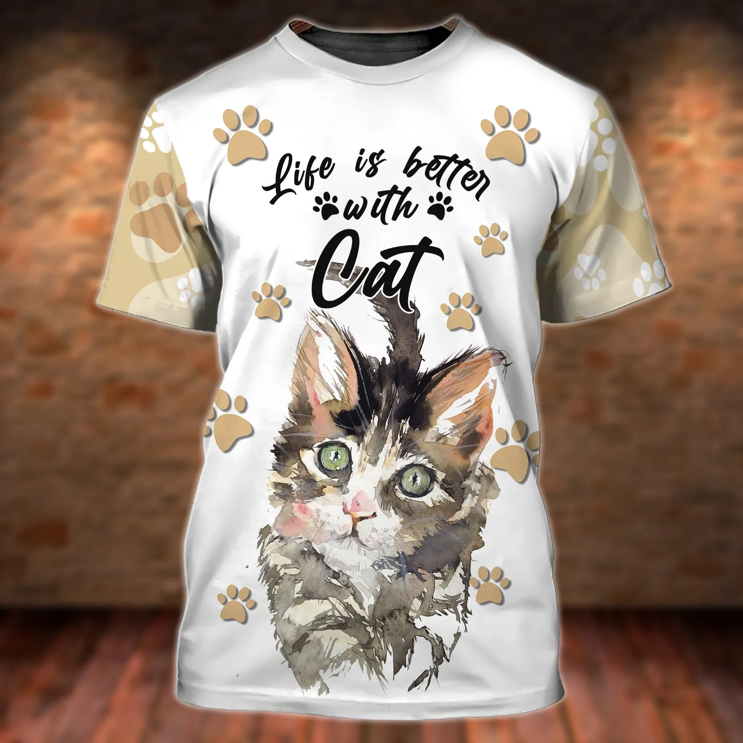 Life is Better With Cats 3D Shirts Design, Hoodie T Shirt