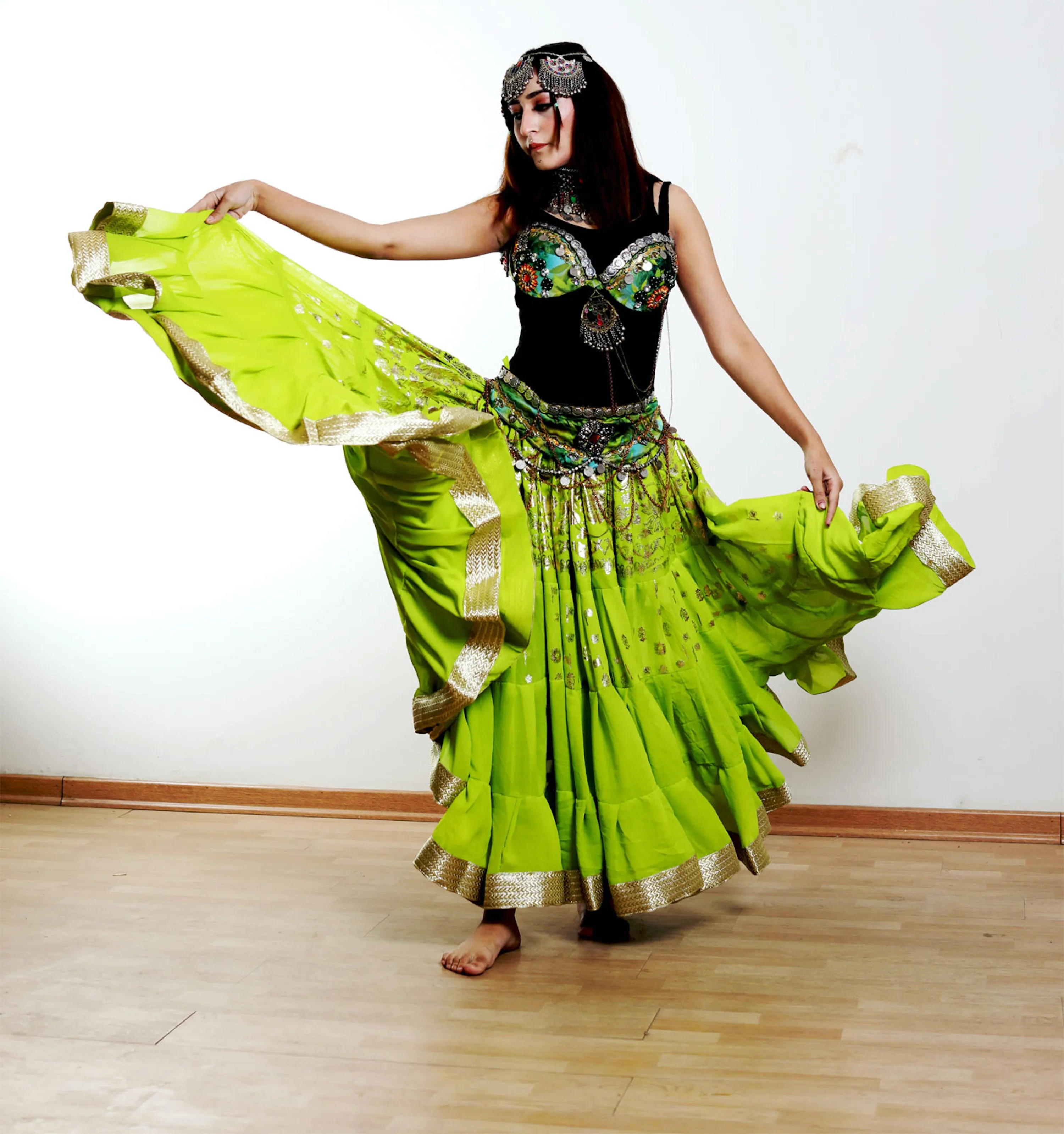 Lime Green skirt