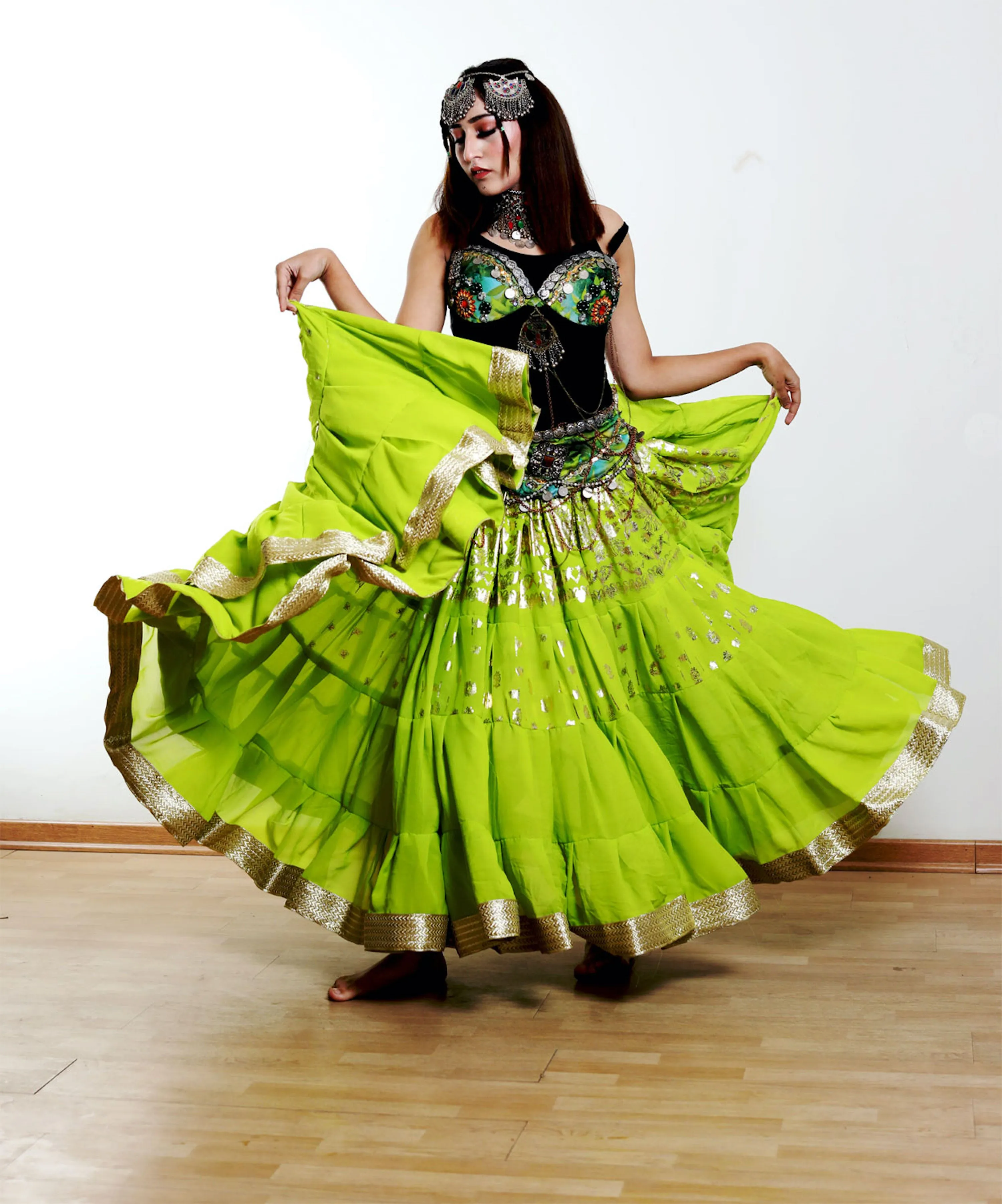 Lime Green skirt