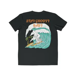 LonelySurfer Groovy Ghost Tee - Black