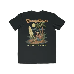 LonelySurfer Sad Skeli Tee - Black