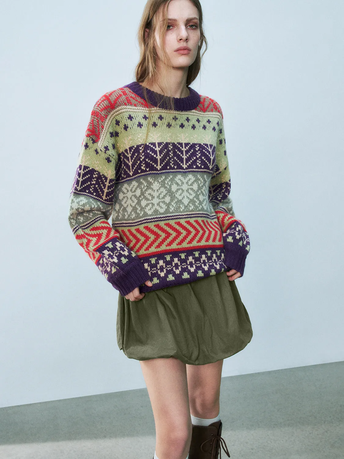 Loose Knitted T-Shirts