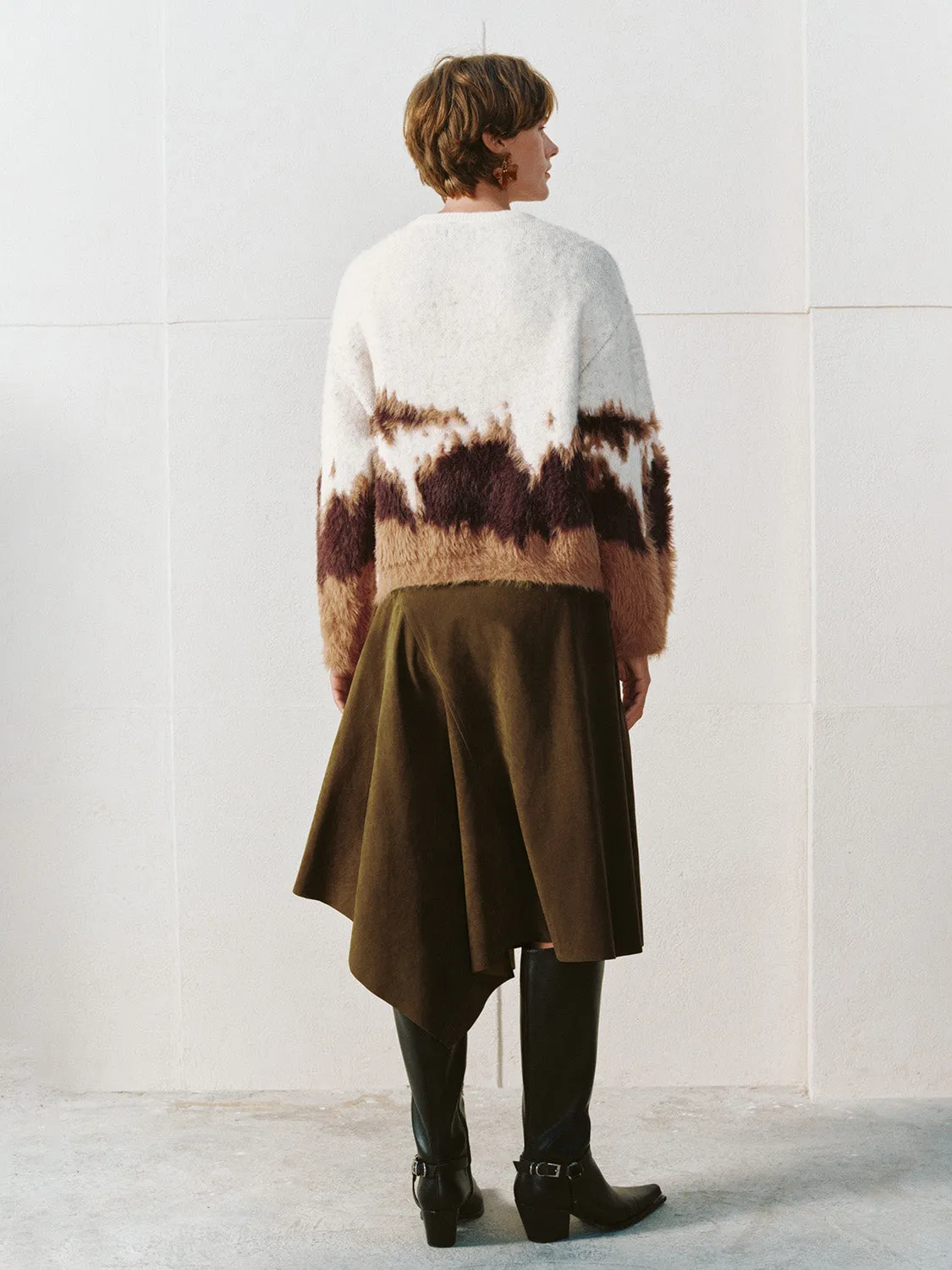 Loose Pullover Knitted T-Shirts