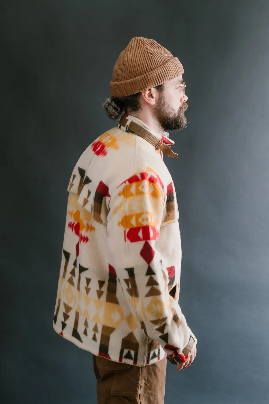 Lot JG-32 - Stag Wool Coat - Beige