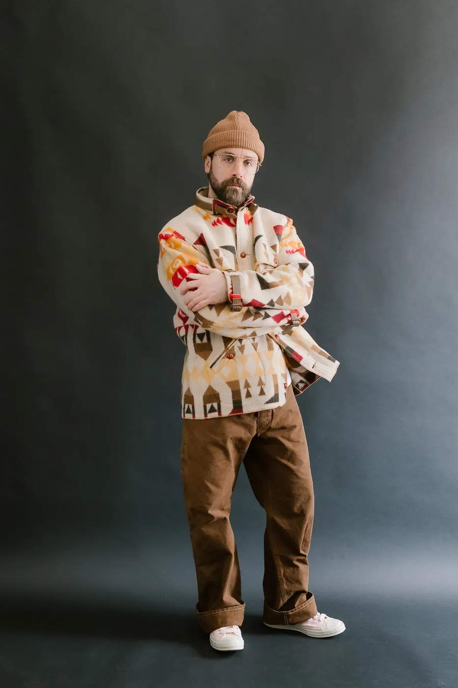 Lot JG-32 - Stag Wool Coat - Beige
