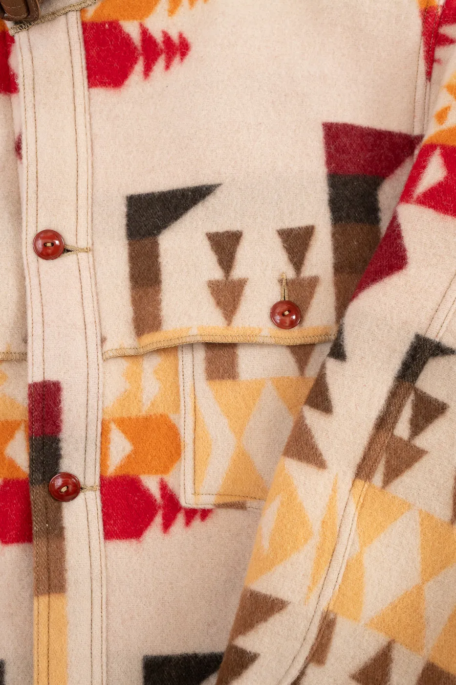 Lot JG-32 - Stag Wool Coat - Beige