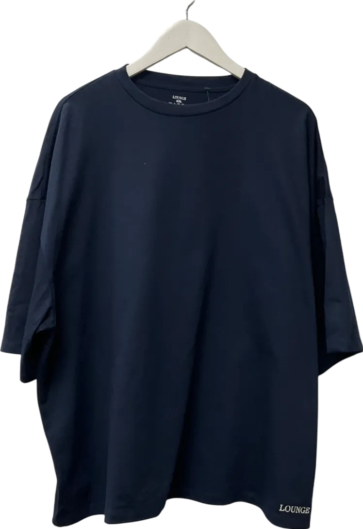 LOUNGE Blue Boxy T-shirt UK XXL
