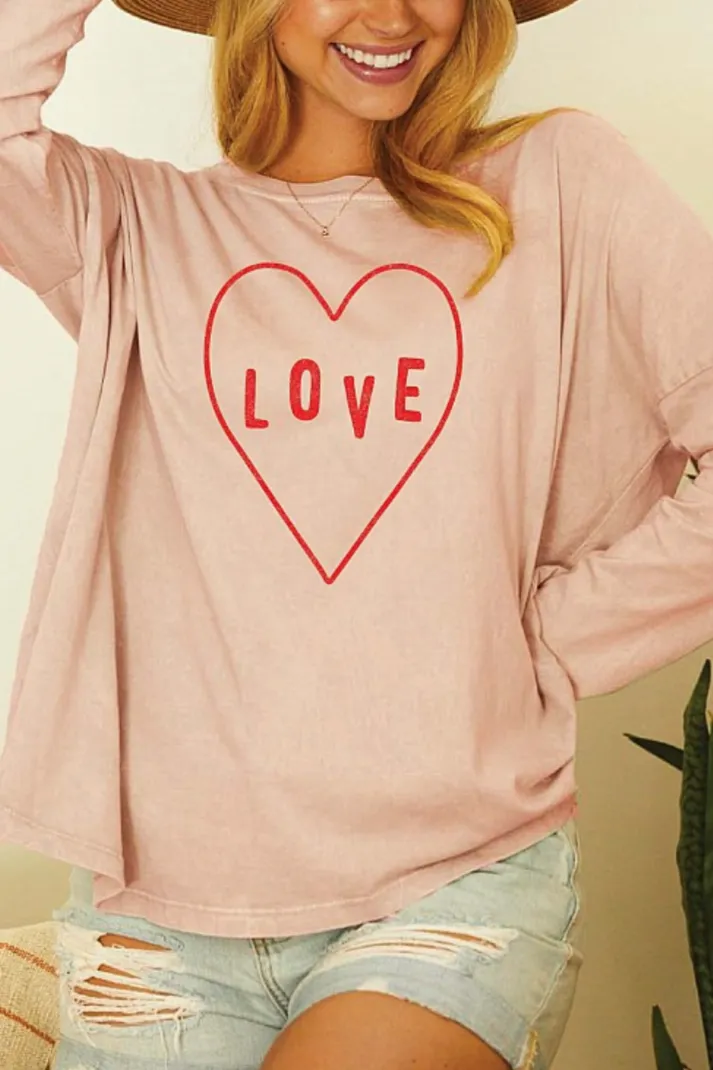 Love Graphic Top